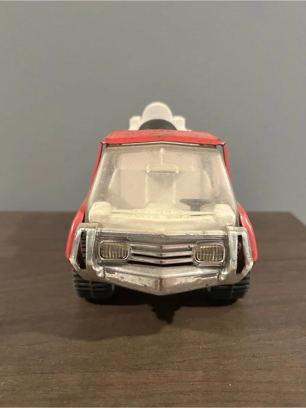 Vintage Metal Tonka Pumper Firetruck Pressed Steel & Plastic Water Pumper Truck